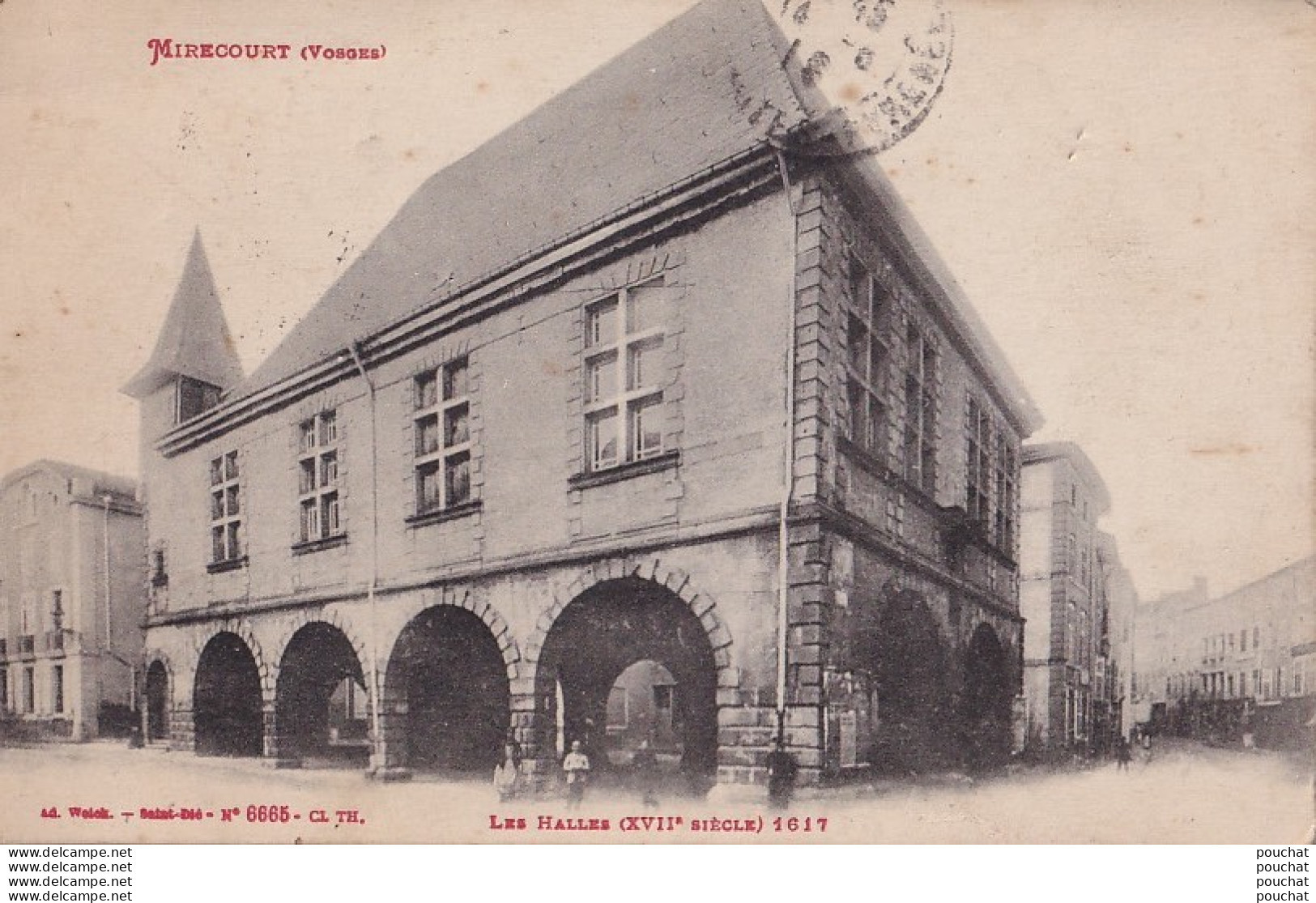 J21-88) MIRECOURT (VOSGES) LES ALLES (XVII° SIECLE) 1617 - ( 2 SCANS ) - Mirecourt