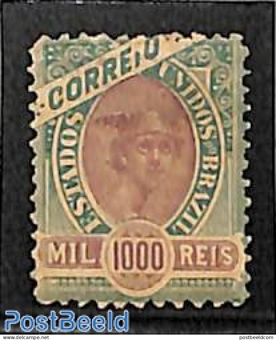 Brazil 1894 1000R, Stamp Out Of Set, Unused (hinged) - Ungebraucht