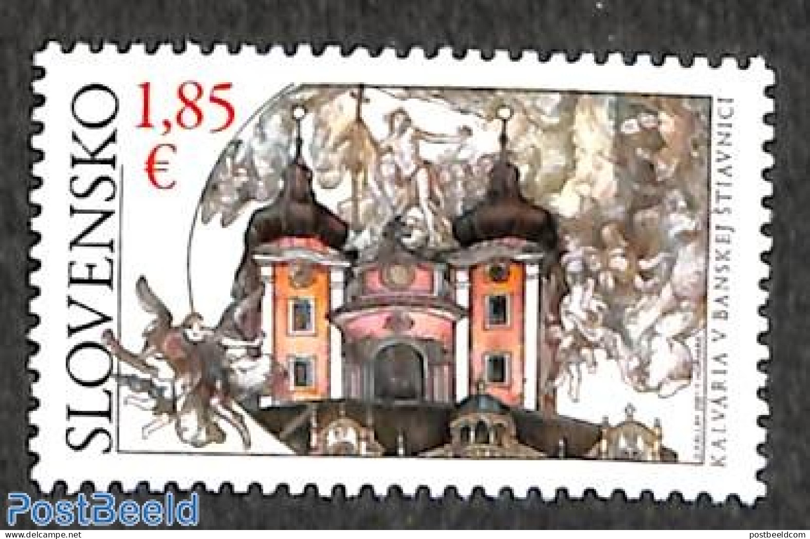 Slovakia 2021 The Cavalry 1v, Mint NH, Art - Castles & Fortifications - Nuovi