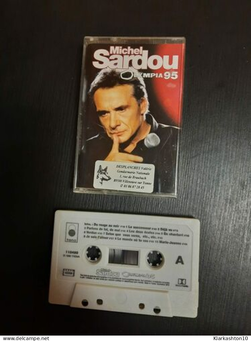 K7 Audio : Michel Sardou - Olympia 95 - Cassettes Audio