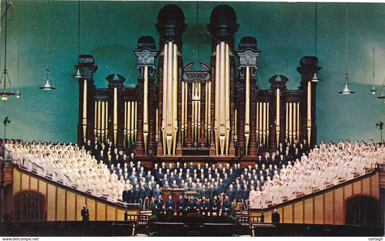 CPM-33921-USA (UT) Salt Lake City-Choir And Organ Of The Mormon Tabernacle-Livraison Offerte - Salt Lake City