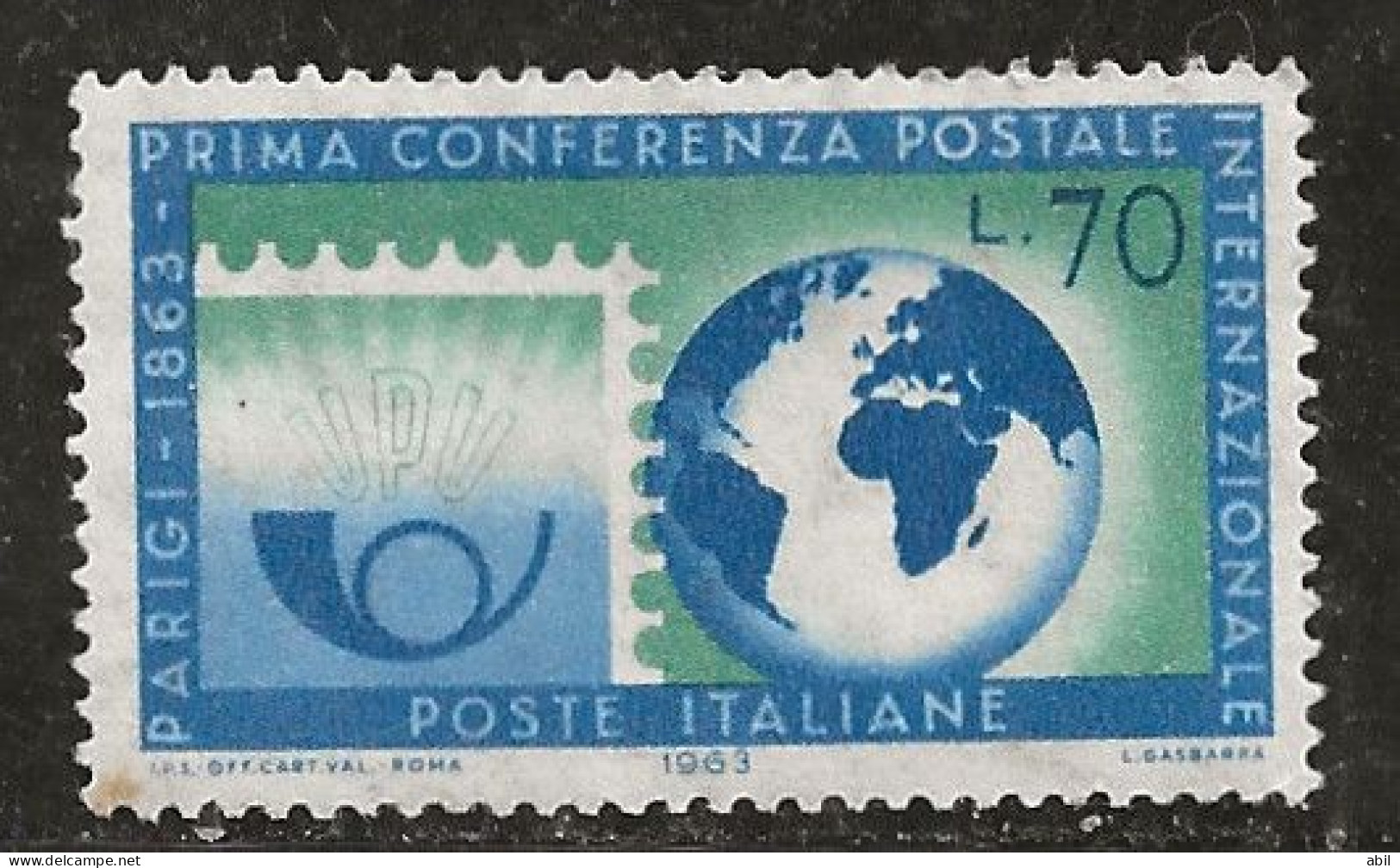 Italie 1963 N°Y.T. ;  888 ** - 1961-70: Mint/hinged