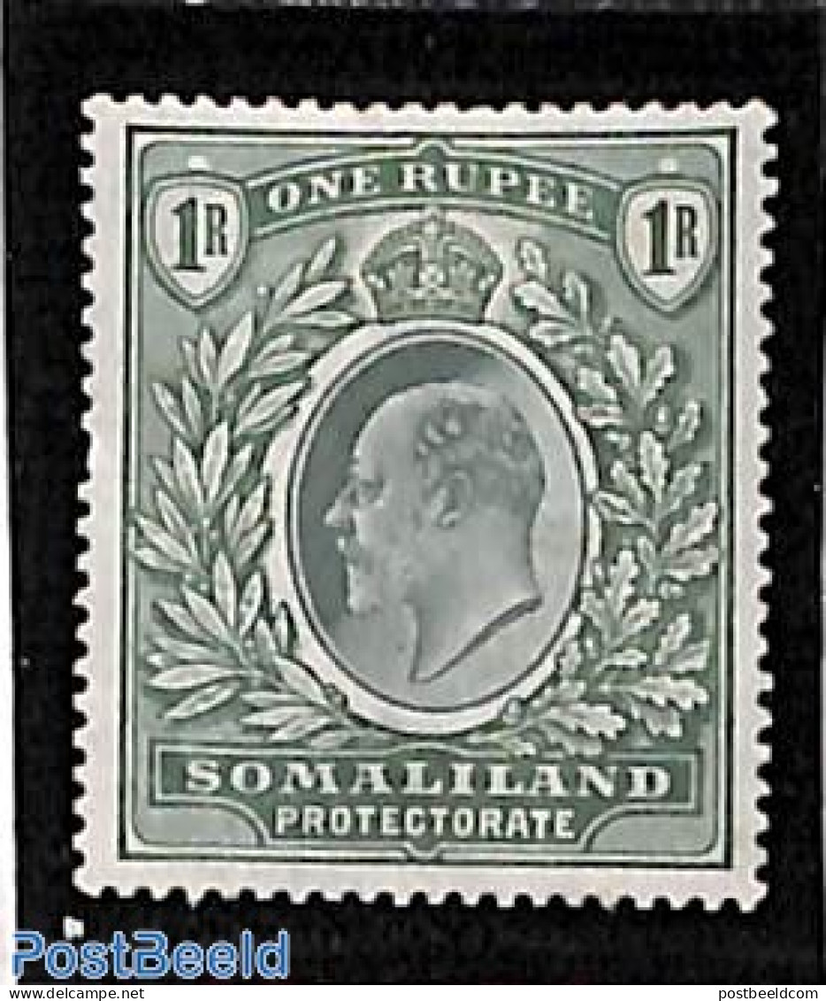 British Somalia 1904 1R, Stamp Out Of Set, Unused (hinged) - Somaliland (Protettorato ...-1959)