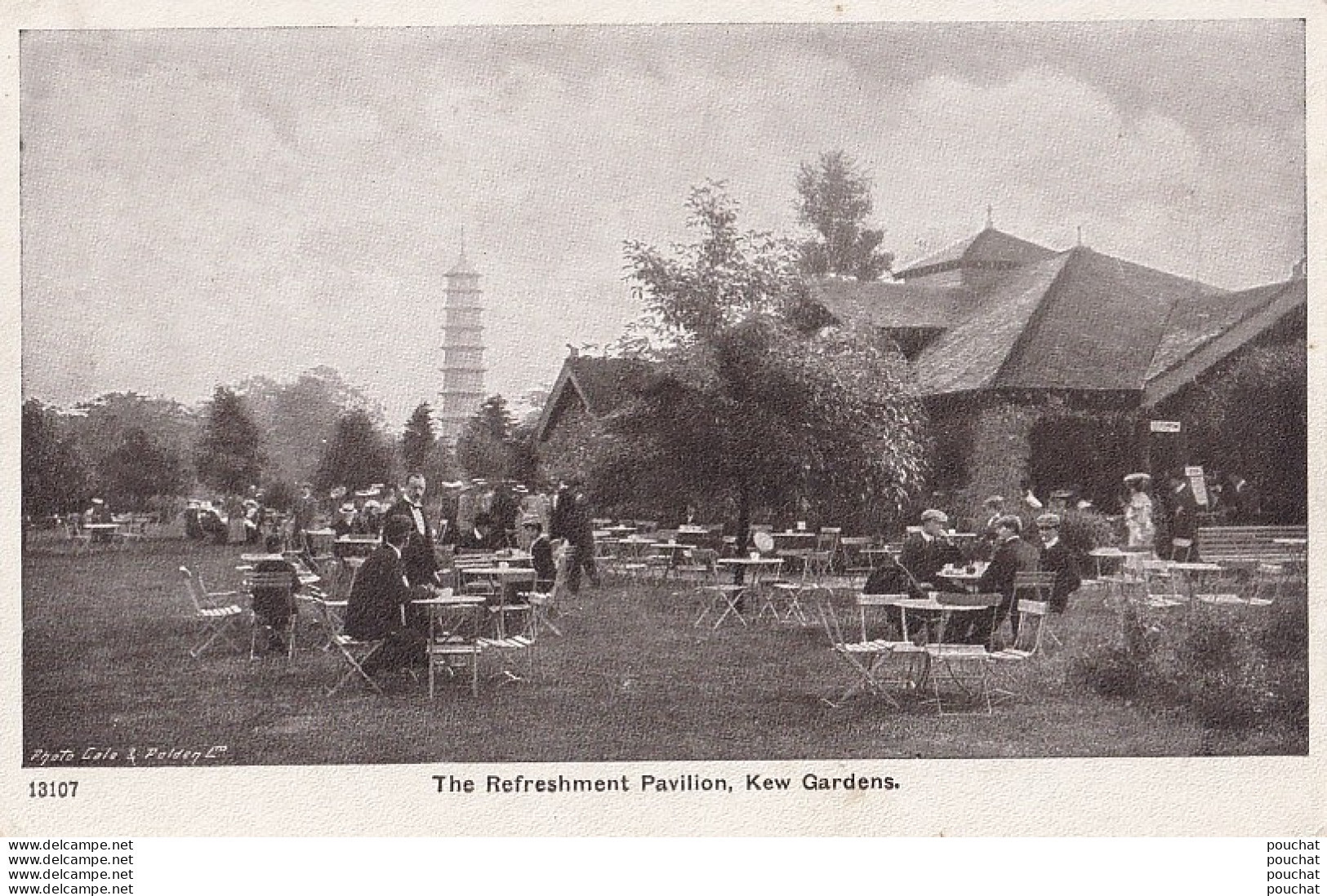 B2- KEW GARDENS - THE  REFRESHMENT PAVILLON   -  ( 2 SCANS ) - Surrey