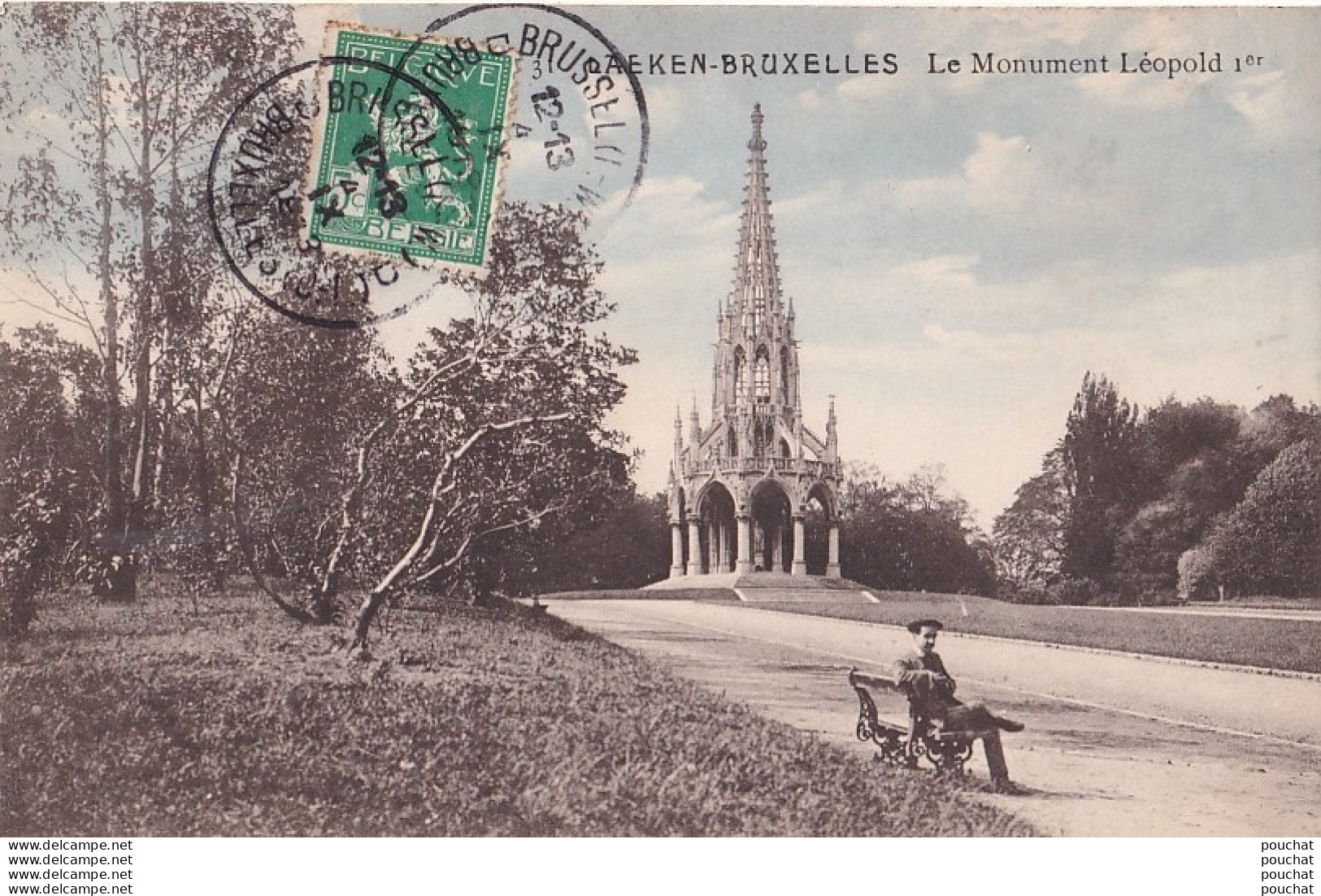 B10- LAEKEN - BRUXELLES LE MONUMENT LEOPOLD 1er - Laeken