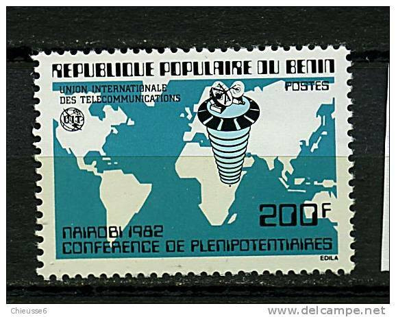 Rep. Benin ** N° 543 - Conf. Des Plénipotentiaires De L'U.I.T. - Benin – Dahomey (1960-...)