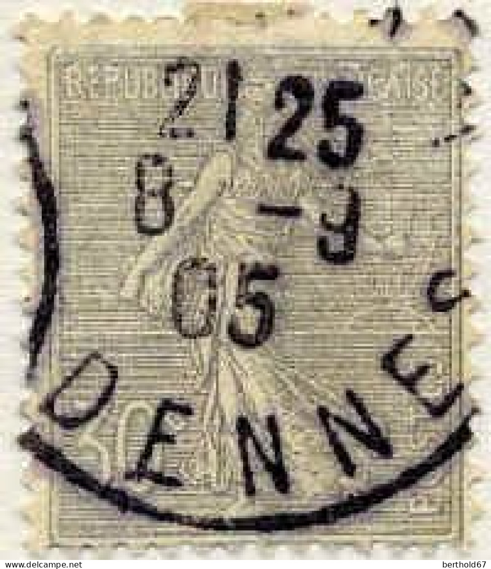 France Poste Obl Yv: 133 Mi:112 Semeuse Lignée Sur Soleil (TB Cachet à Date) 8-9-05 - Used Stamps