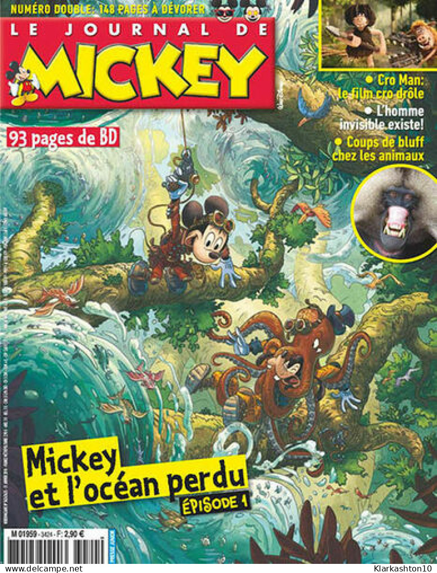 Le Journal De Mickey N° 3424-3425 - Autres & Non Classés