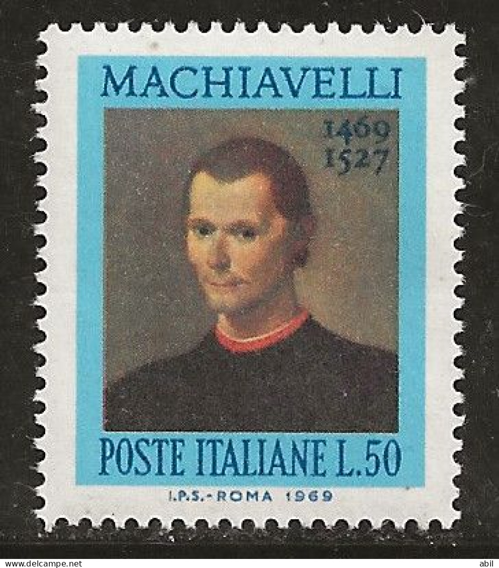 Italie 1969 N°Y.T. :  1036 ** - 1961-70: Neufs