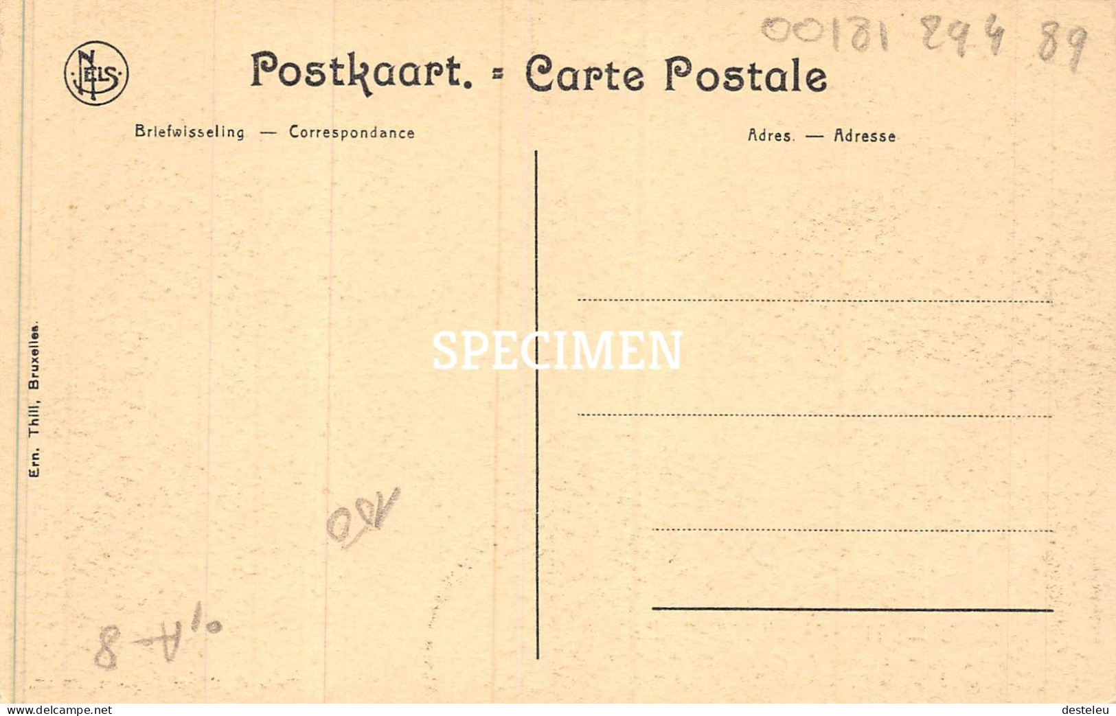 Sanatorium Lizzle Marsily  Inhuldiging Koningin Elisabeth 1920 - Westmalle - Malle