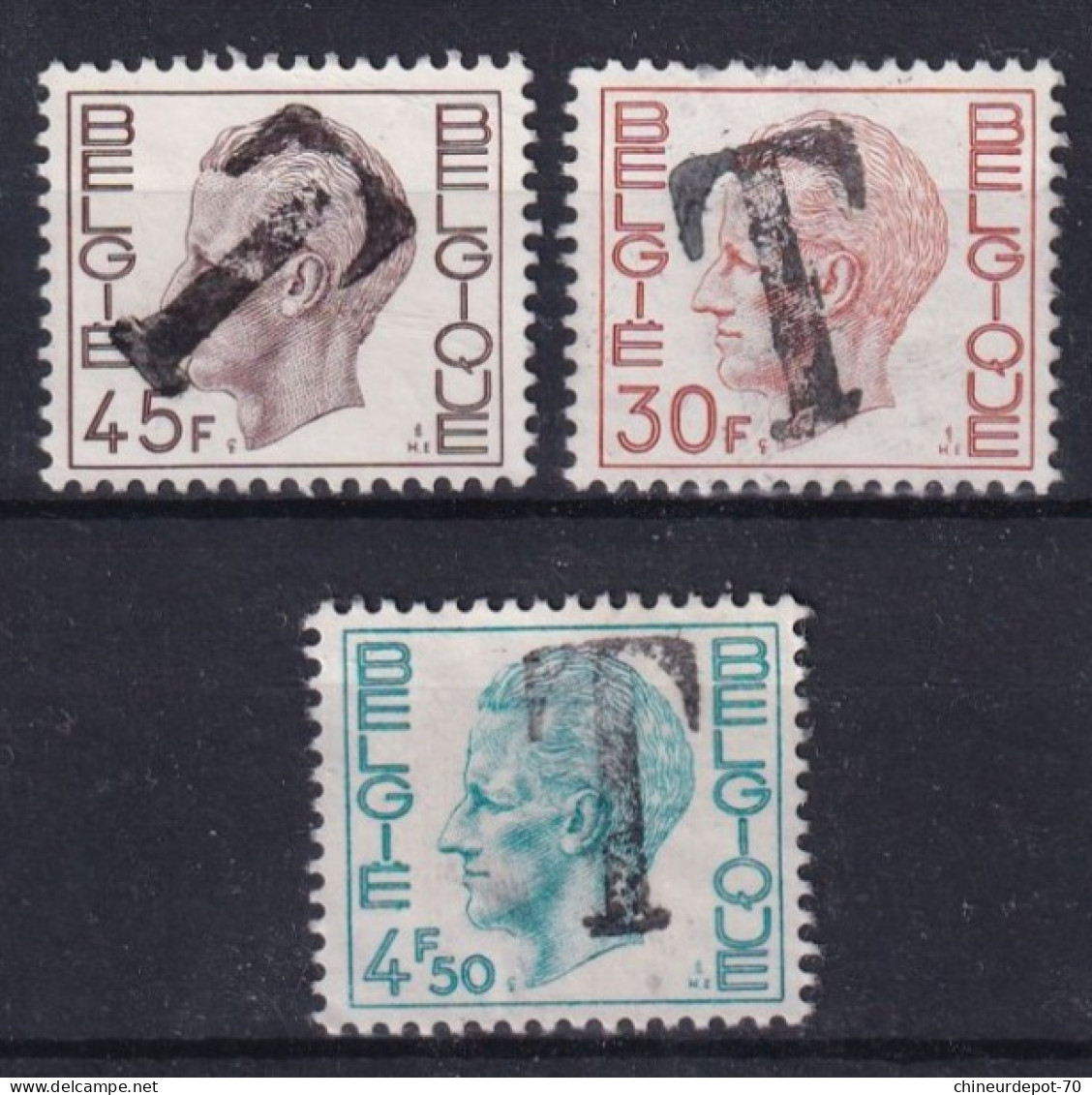 TIMBRES T Taxes ROI KING BAUDOUIN - Postzegels