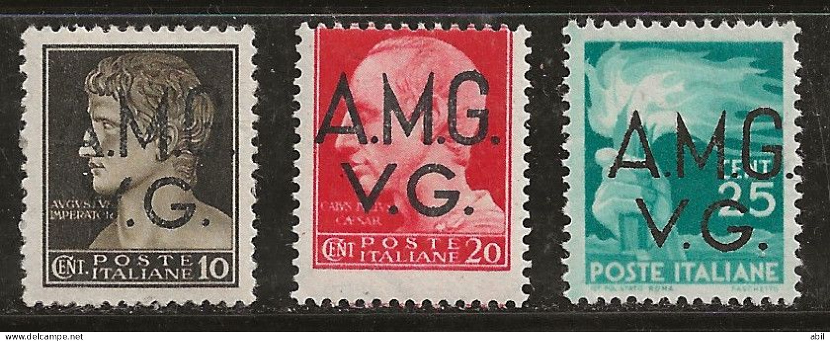 Italie 1945-1947 N°Y.T. :  1,3 Et 6 ** - Neufs