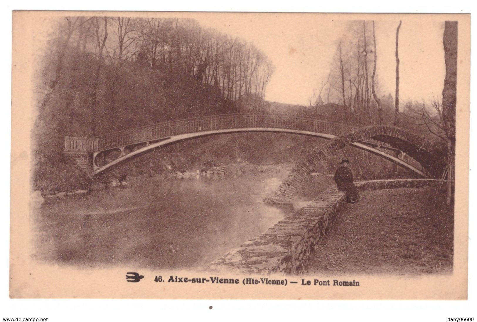 AIXE SUR VIENNE - Le Pont Romain (carte Animée) - Aixe Sur Vienne