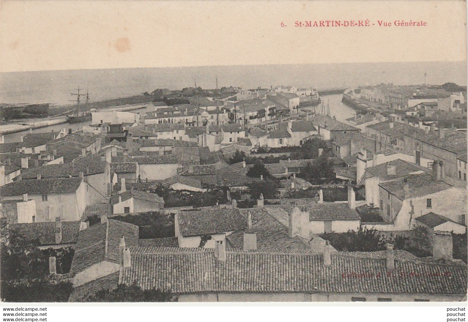 D11- 17) SAINT MARTIN DE RE - VUE GENERALE - (2 SCANS) - Saint-Martin-de-Ré