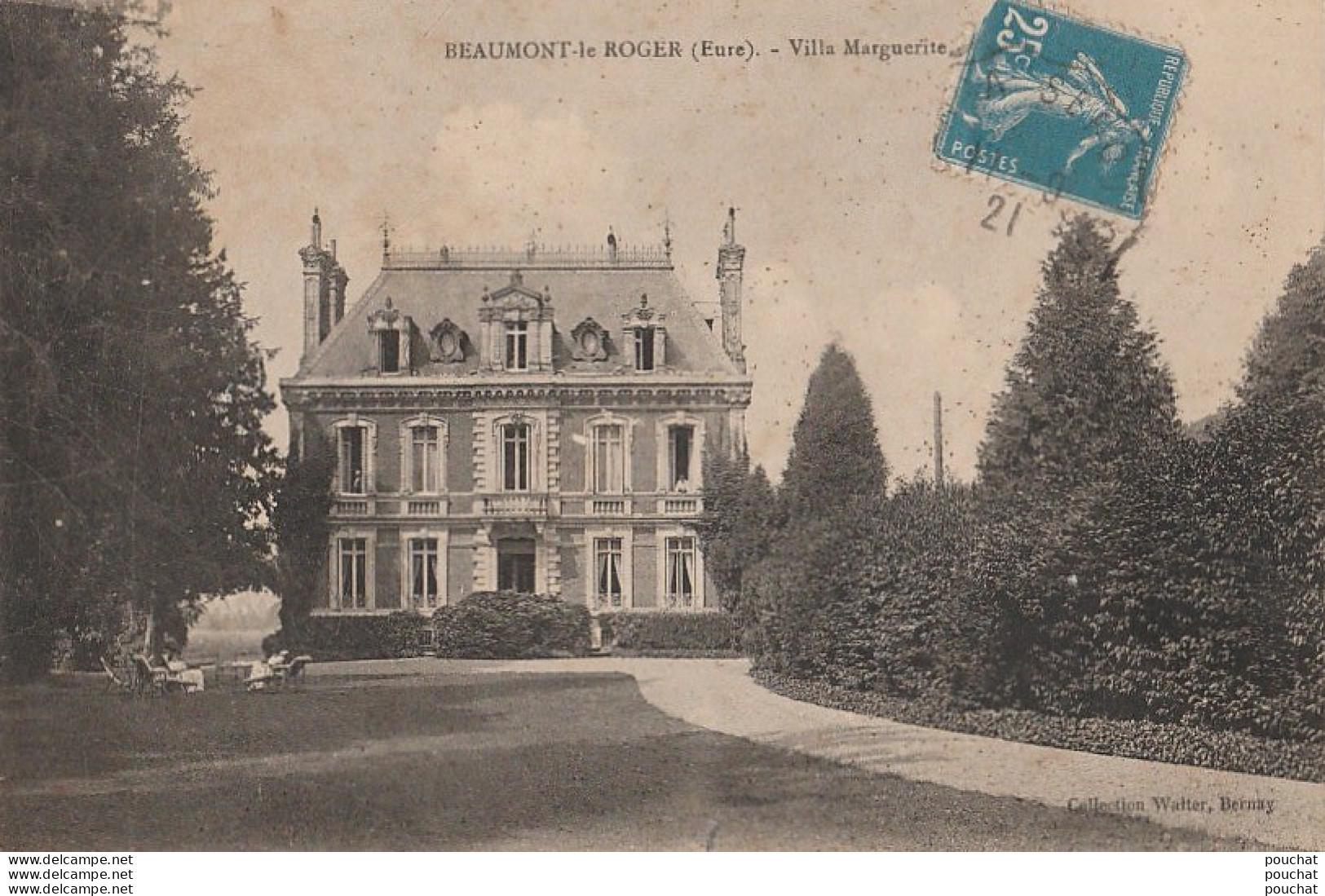 D23- 27) BEAUMONT LE ROGER (EURE) VILLA MARGUERITTE - Beaumont-le-Roger
