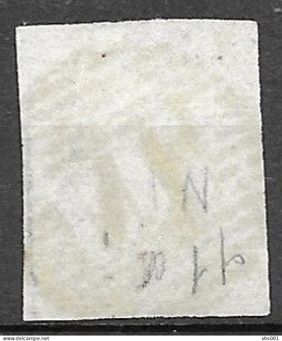OBP11 Met 4 Randen En Met Ambulantstempel N.I (zie Scans) - 1858-1862 Medallions (9/12)