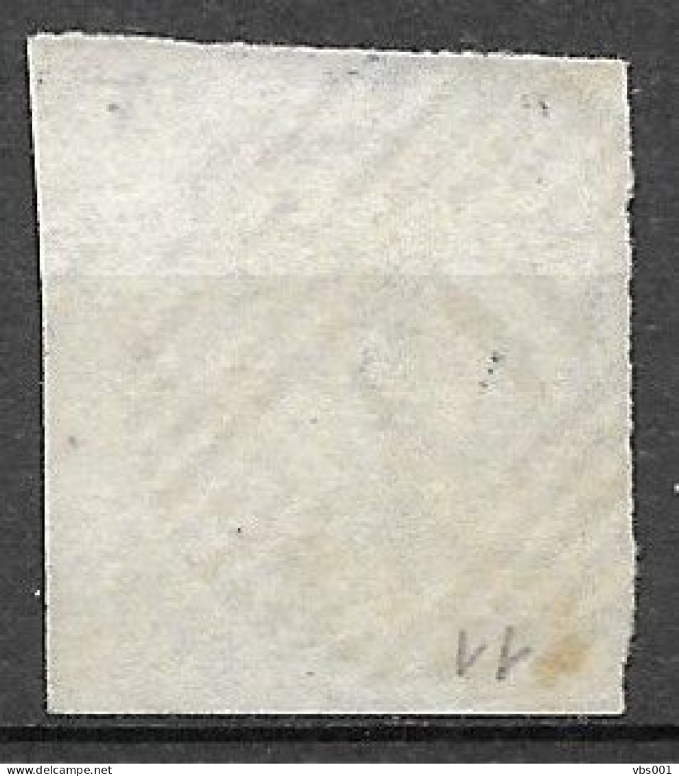 OBP11 Met 4 Randen En Gebuur, Met Ambulantstempel N.II (zie Scans) - 1858-1862 Medallions (9/12)