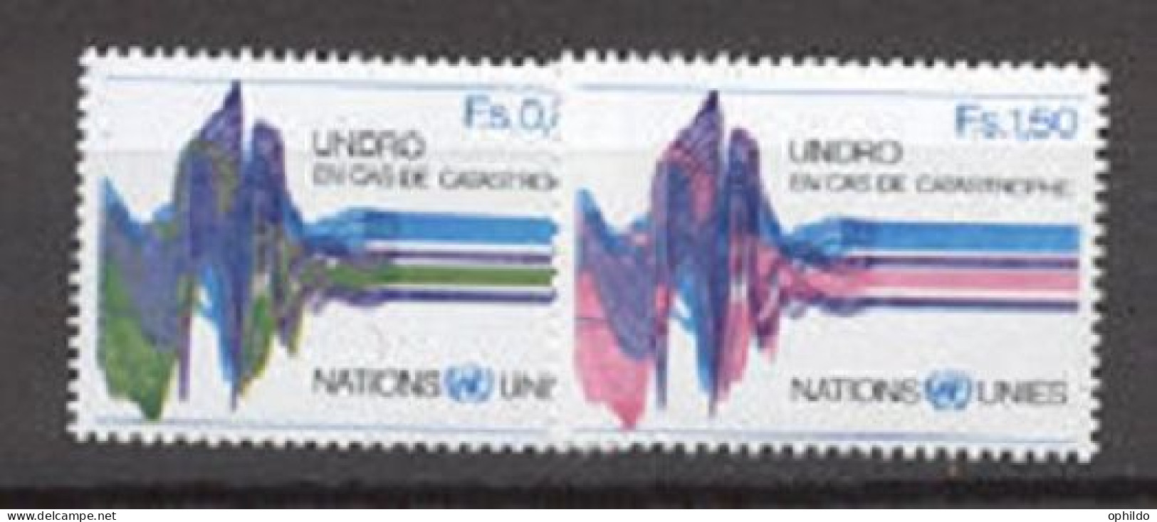 Nations Unies  Genève   81/82  * *  TB    - Unused Stamps