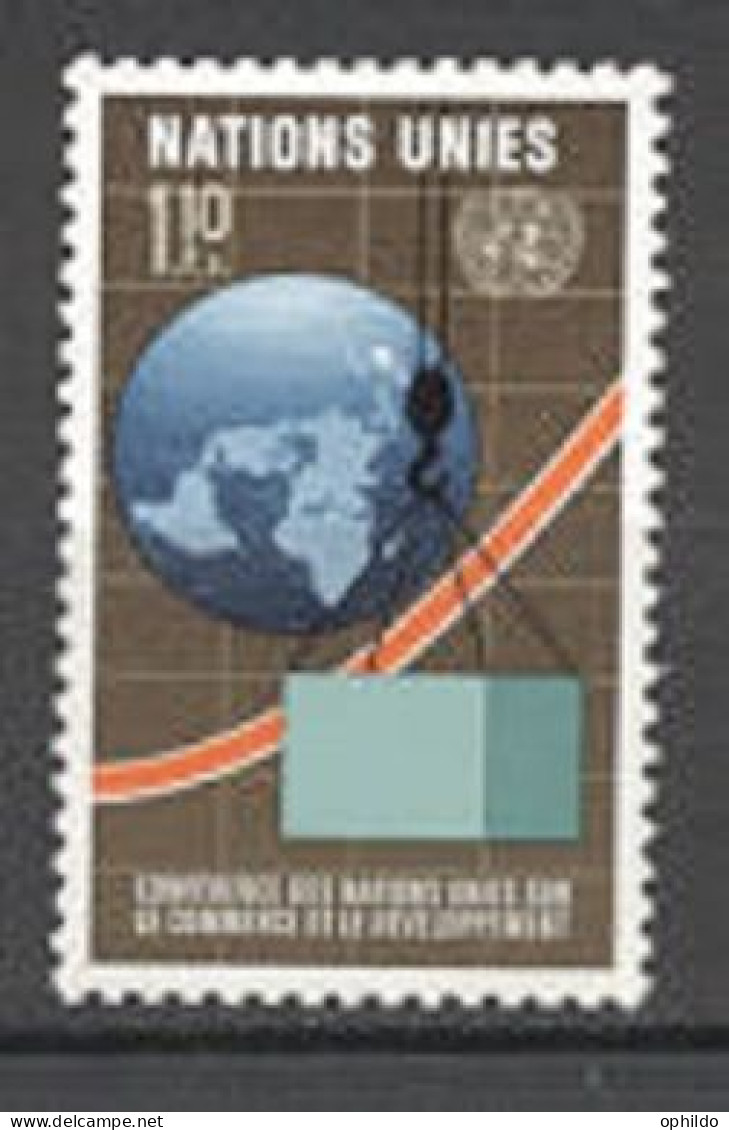 Nations Unies  Genève   57  * *  TB    - Unused Stamps