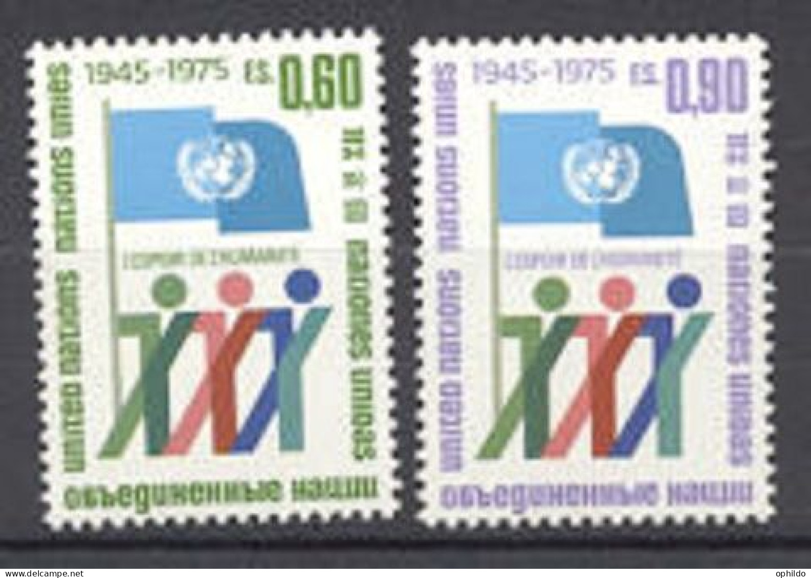 Nations Unies  Genève   50/51  * *  TB    - Ungebraucht