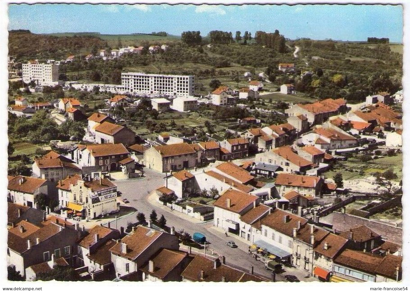 VARANGEVILLE HAUTE - Vue Générale - En Avion Au Dessus De .... - Mirecourt