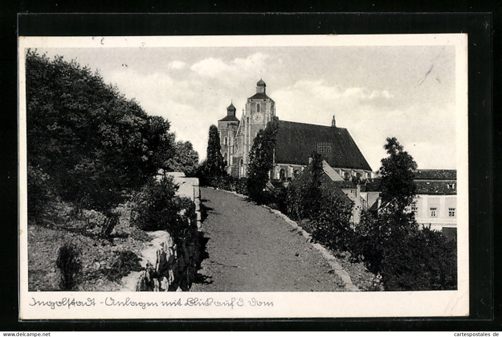 AK Ingolstadt, Anlagen Mit Blick Auf Den Dom  - Ingolstadt