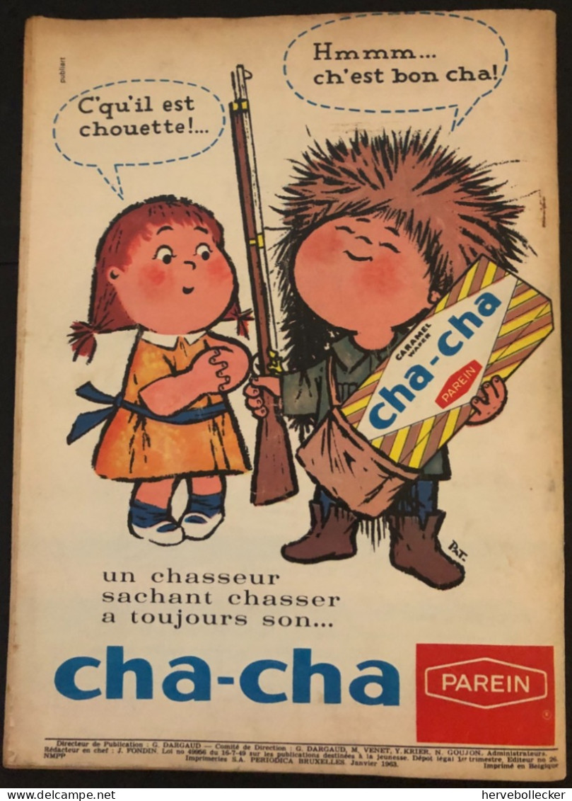 TINTIN Le Journal Des Jeunes N° 745 - 1963 - Tintin