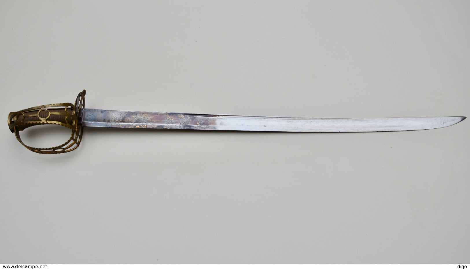 Sabre à Garde Tournante D’officier D’infanterie Ou Garde Nationale, Monarchie Constitutionnelle Révolution, Parfait état - Messen