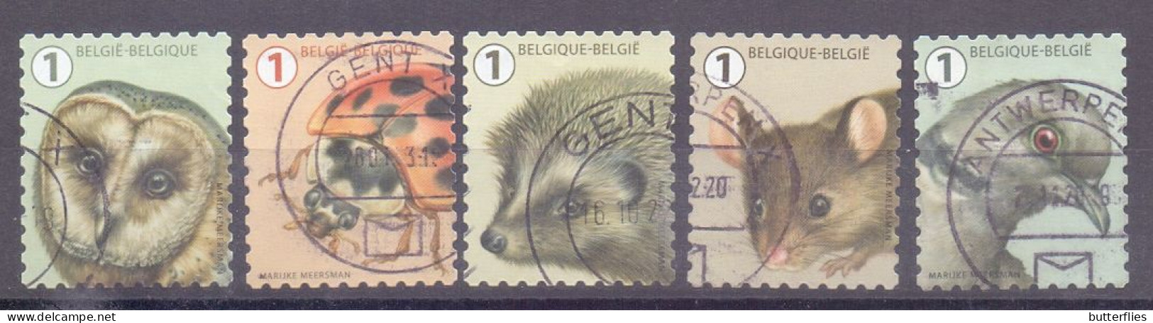 België - 2020 - Tuinbezoekers  - M.Meersman - Used Stamps