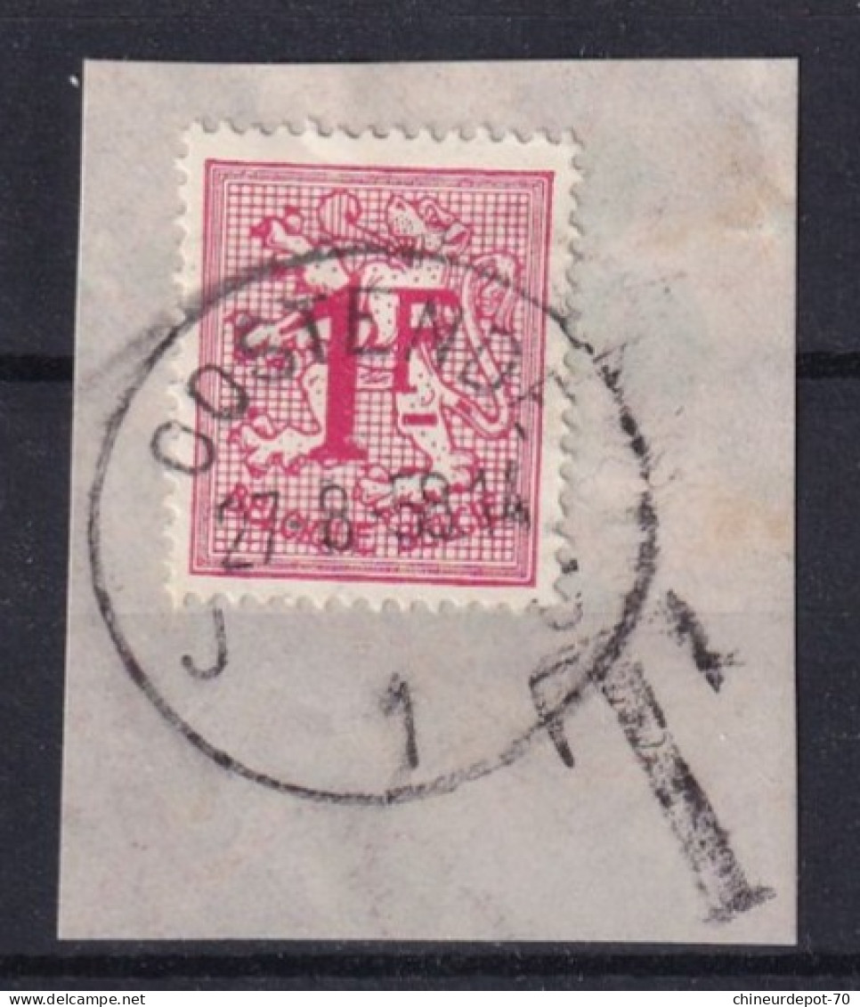 TIMBRES T Taxes CHIFFRES OOSTENDE - Francobolli