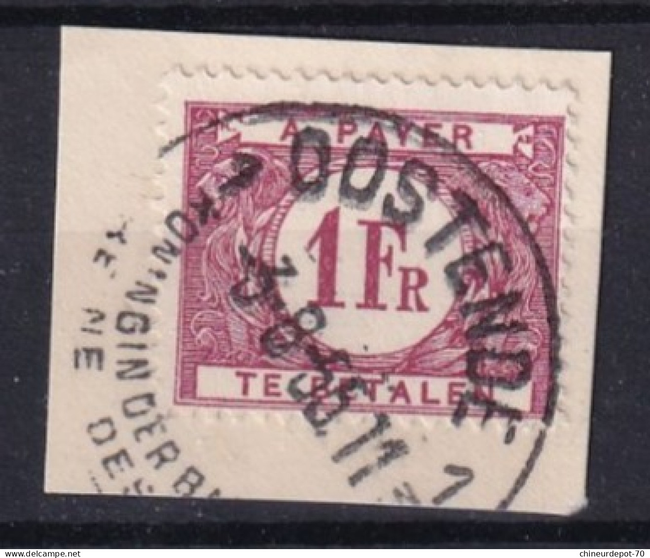 TIMBRES T Taxes  OOSTENDE - Postzegels