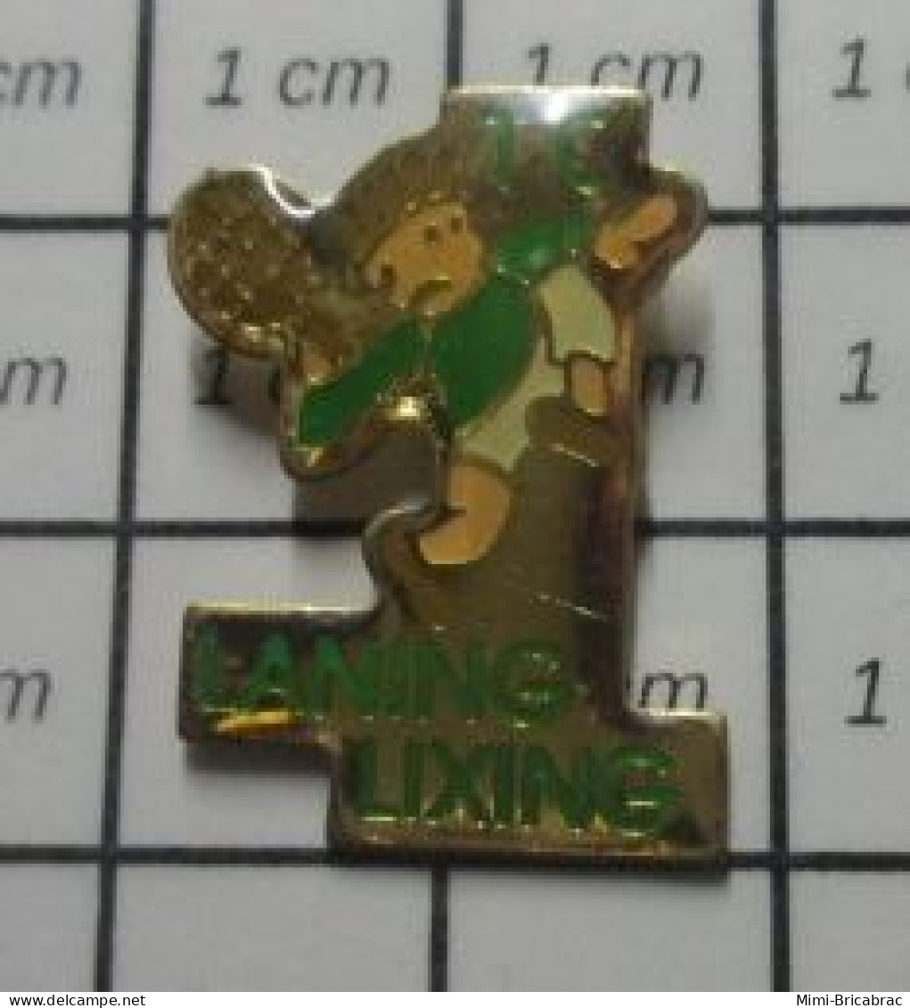 610c Pin's Pins / Beau Et Rare : SPORTS / CLUB TENNIS TC LANING LIXING - Tenis