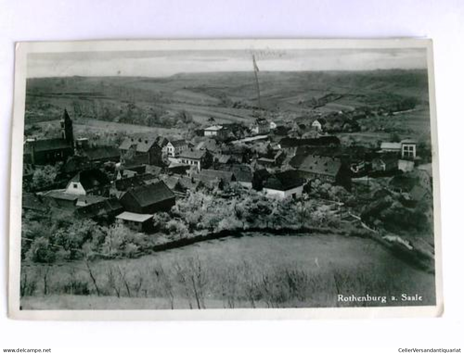 Rothenburg A. Saale. Gesamtansicht Von Rothenburg A. Saale - Ohne Zuordnung