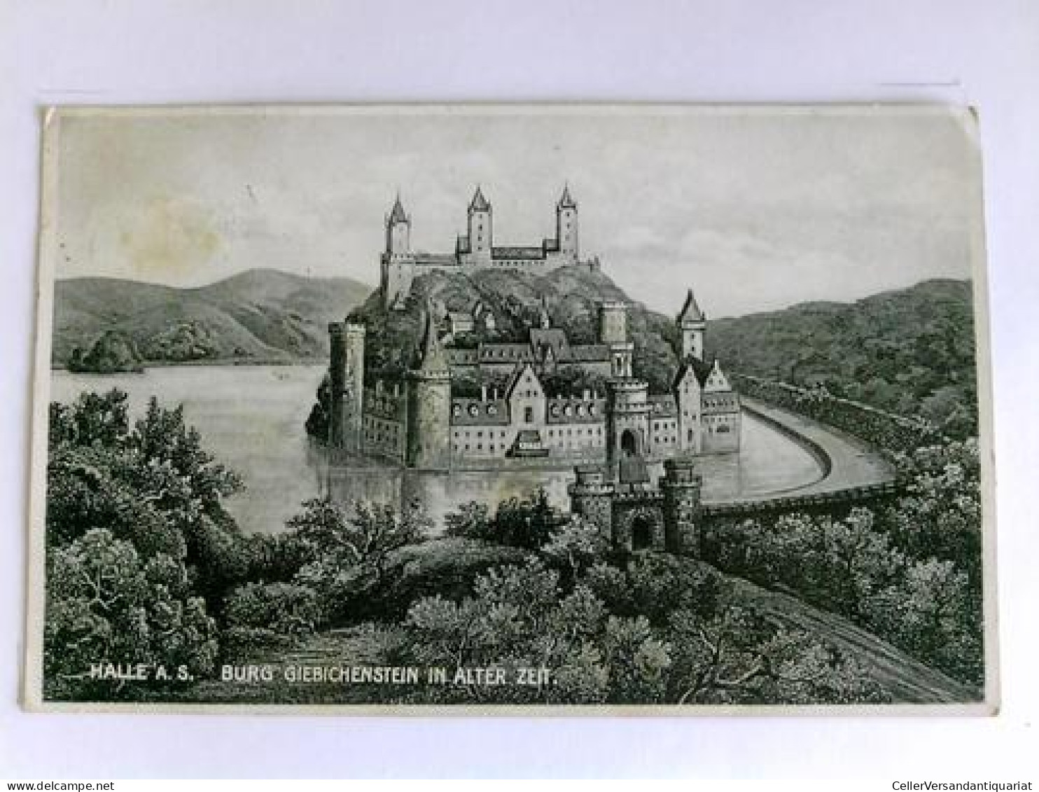 Burg Giebichenstein In Alter Zeit Von Halle A.S. - Ohne Zuordnung