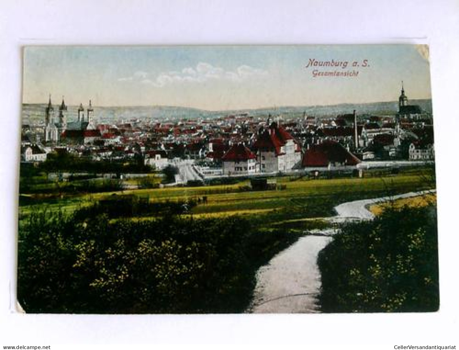 Naumburg A. S.  Gesamtansicht Von Naumburg An Der Saale - (Sachsen-Anhalt) - Ohne Zuordnung