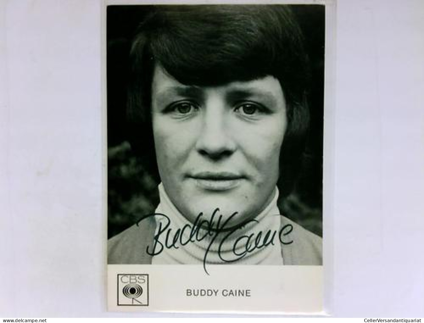 Signierte Autogrammkarte Von Caine, Buddy (Sänger) - Non Classés