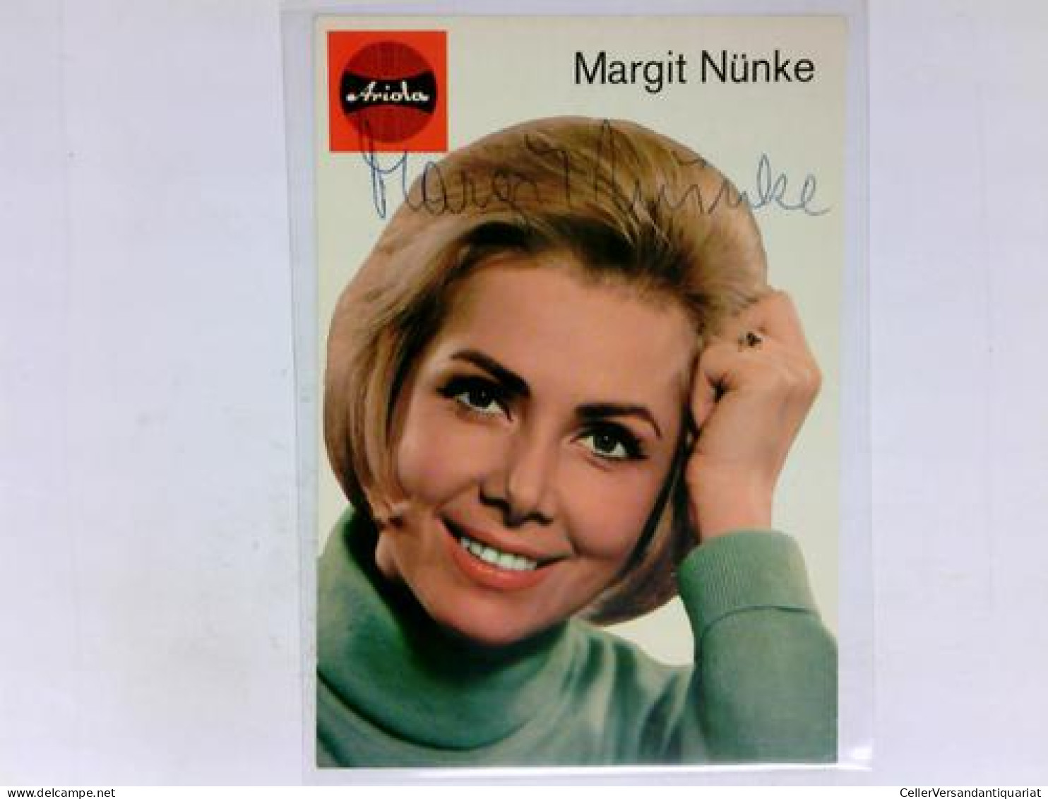 Signierte Autogrammkarte Von Nünke, Margit (Sängerin) - Non Classés