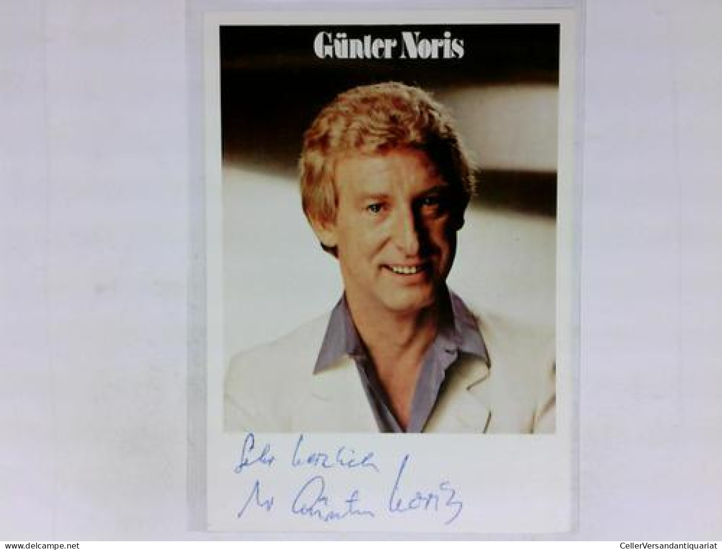 Signierte Autogrammkarte Von Noris, Günter (Orchsterleiter) - Non Classés