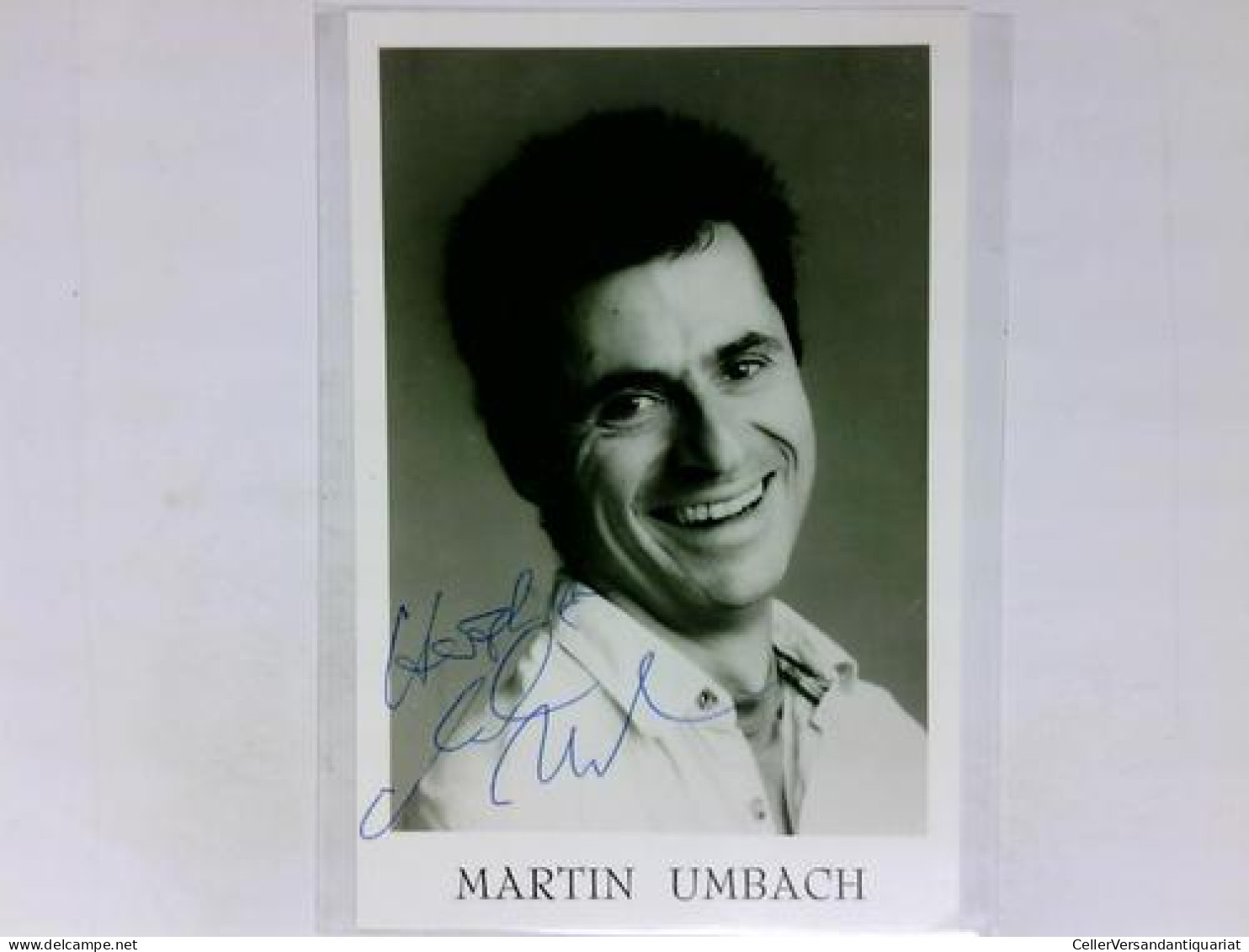 Signierte Autogrammkarte Von Umbach, Martin - Non Classés