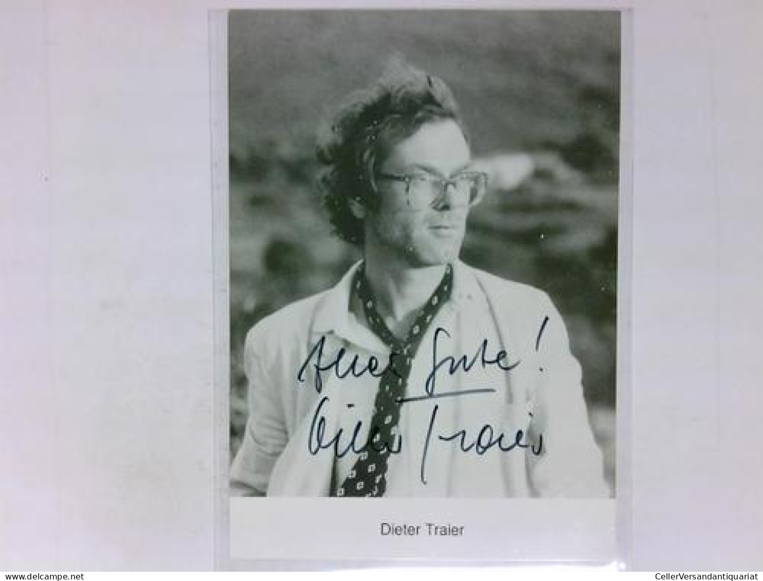 Signierte Autogrammkarte Von Fraier, Dieter - Non Classés
