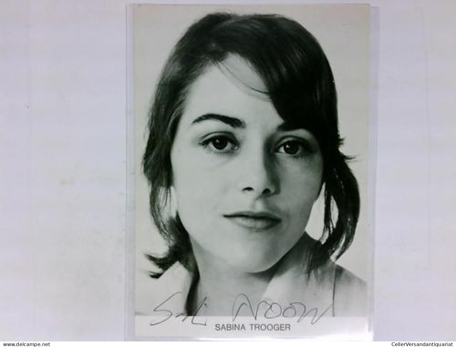 Signierte Autogrammkarte Von Trooger, Sabina - Non Classés