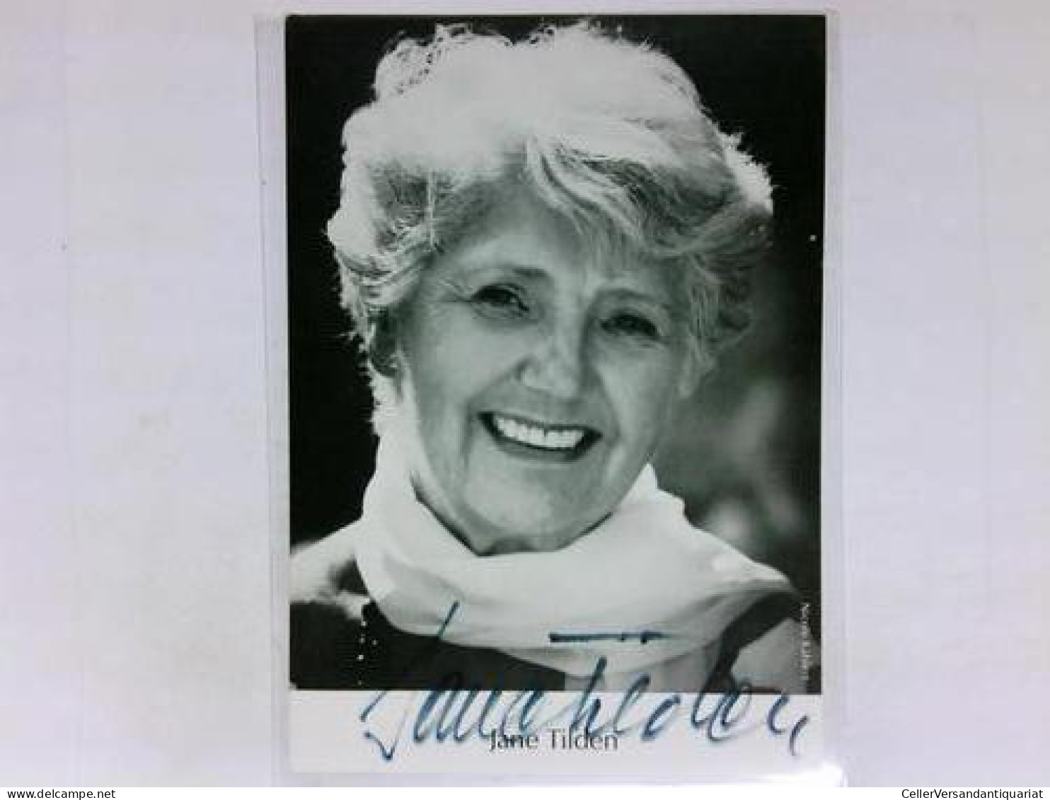 Signierte Autogrammkarte Von Tilden, Jane (Schauspielerin) - Non Classés