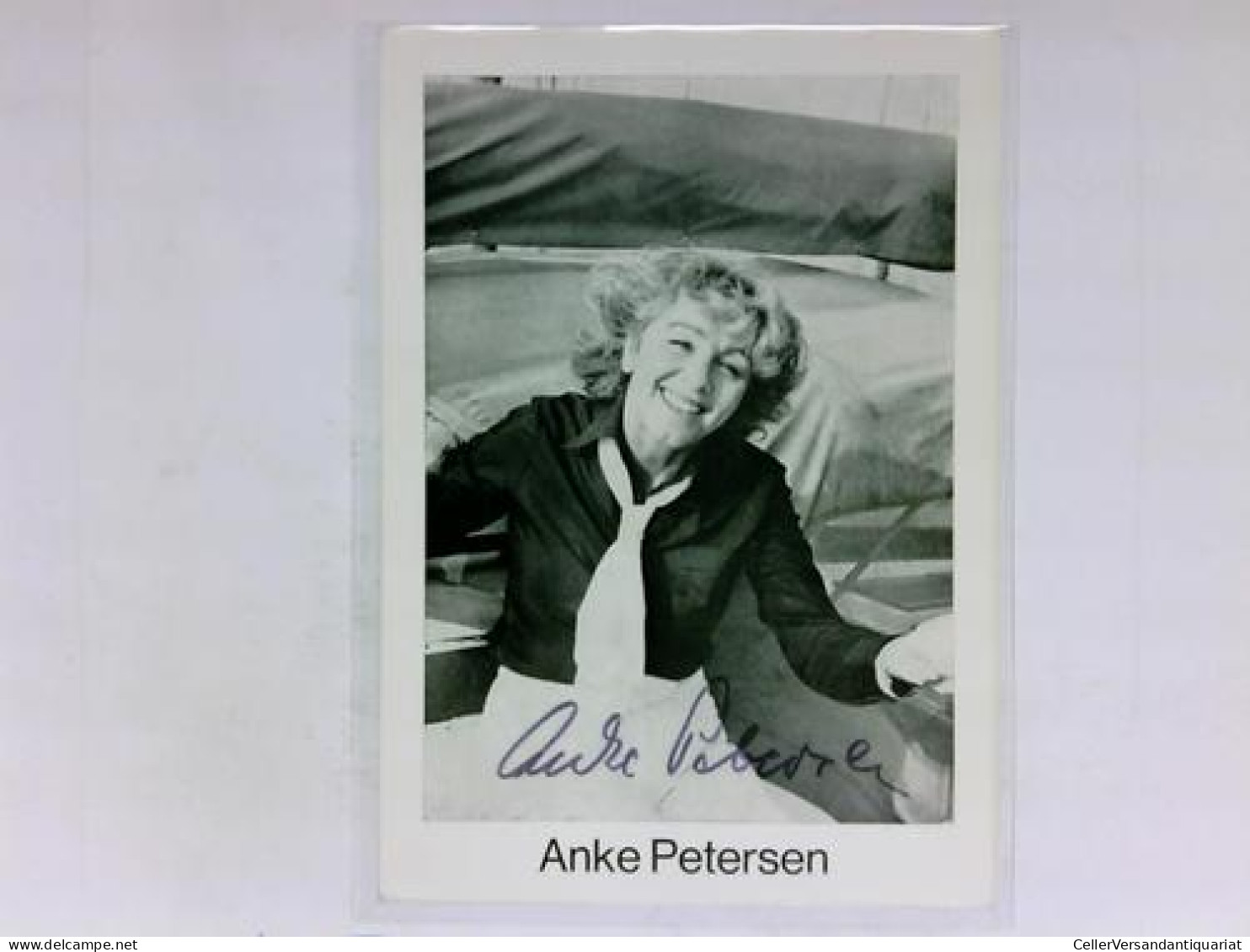 Signierte Autogrammkarte Von Petersen, Anke - Non Classificati