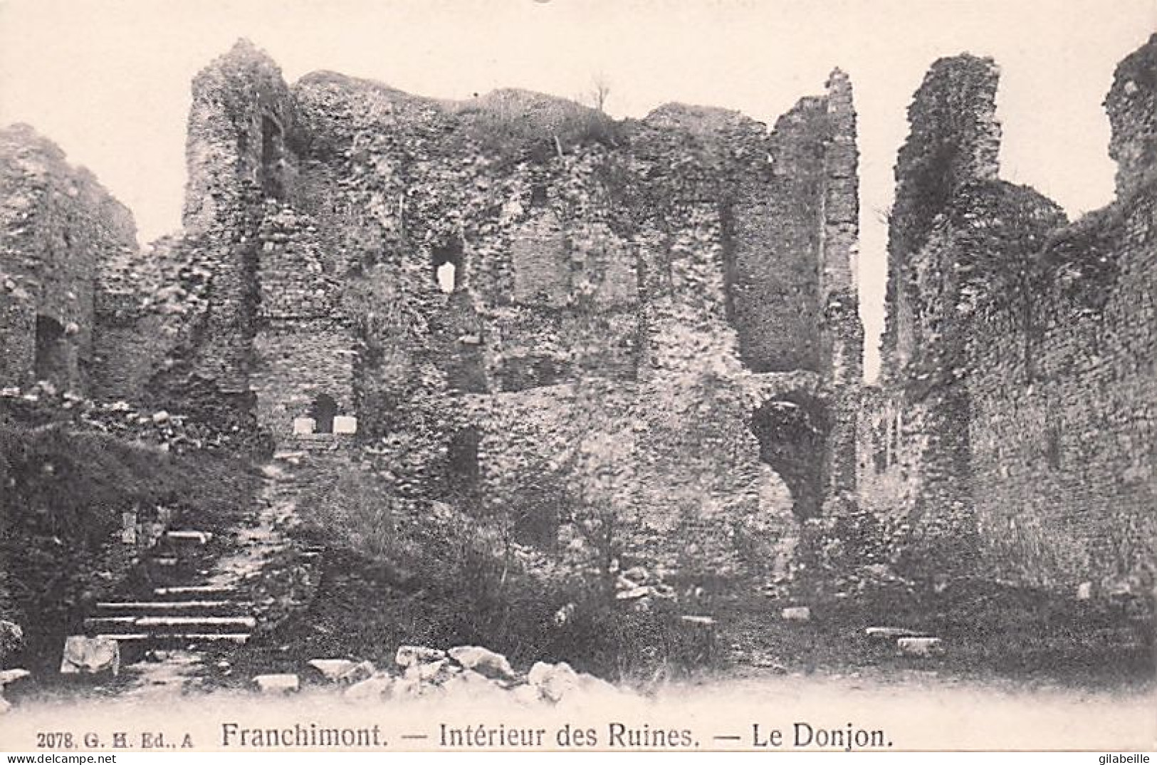 Theux - Ruines De FRANCHIMONT -  Le Donjon - Theux