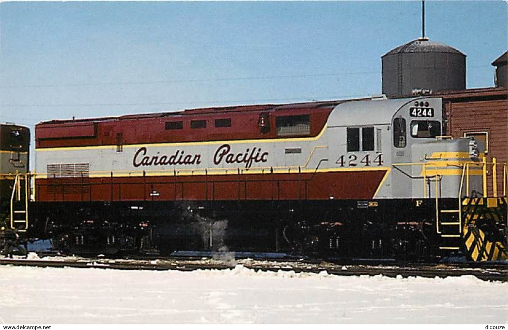 Trains - Canadian Pacific - CPR C-424 No. 4244 (MLW 1966) - CPSM Format CPA - Carte Neuve - Voir Scans Recto-Verso - Eisenbahnen