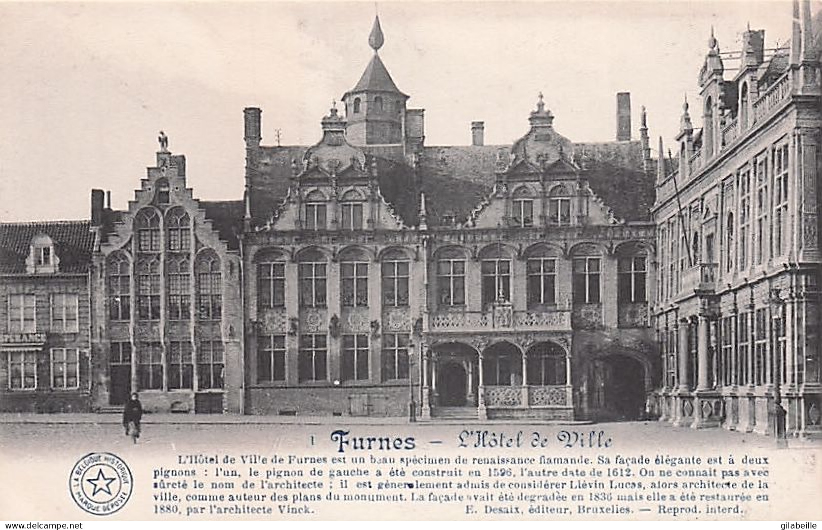 FURNES - VEURNE - L'hotel De Ville - Veurne