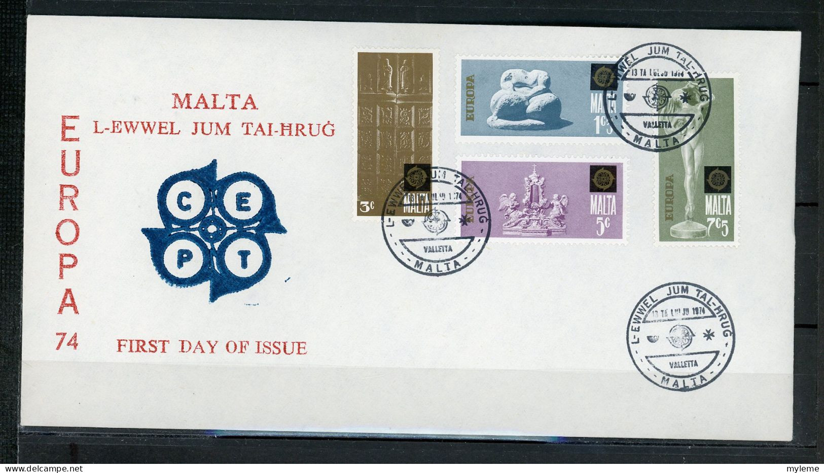 AC15-5 Malte FDC 1er Jour N° 488 à 492   A Saisir !!! - Malta