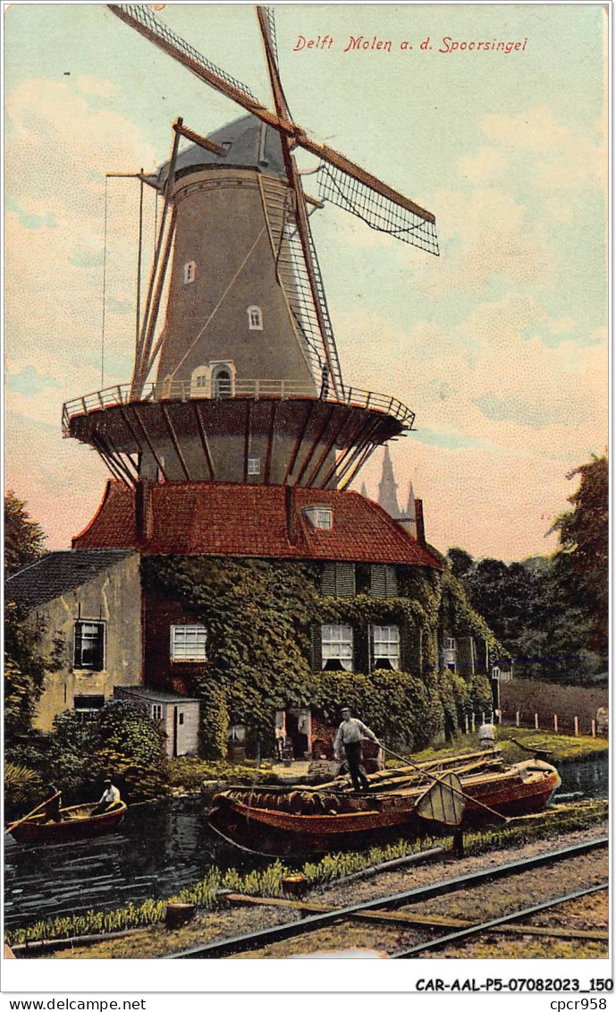 CAR-AALP5-PAYS-BAS-0429 - Delft Molen A.d. Spoorsinge - Delft