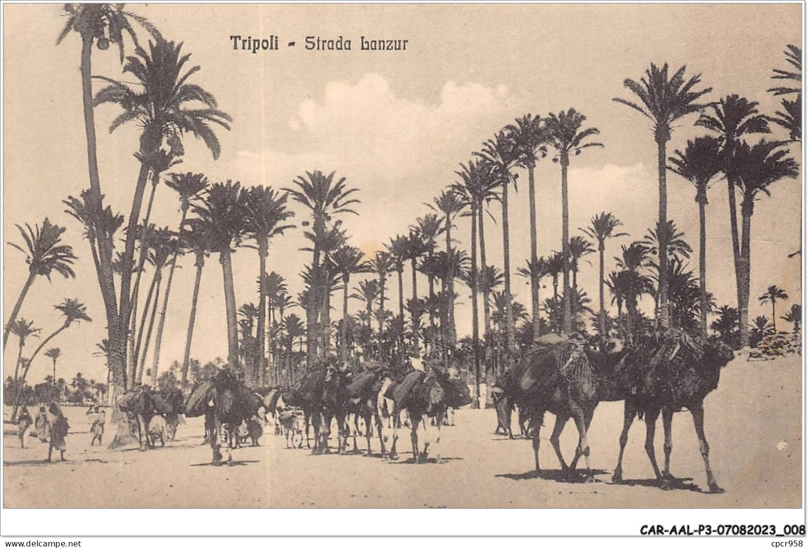 CAR-AALP3-SYRIE-0180 - TRIPOLI-Strada Lanzur  - Syrien