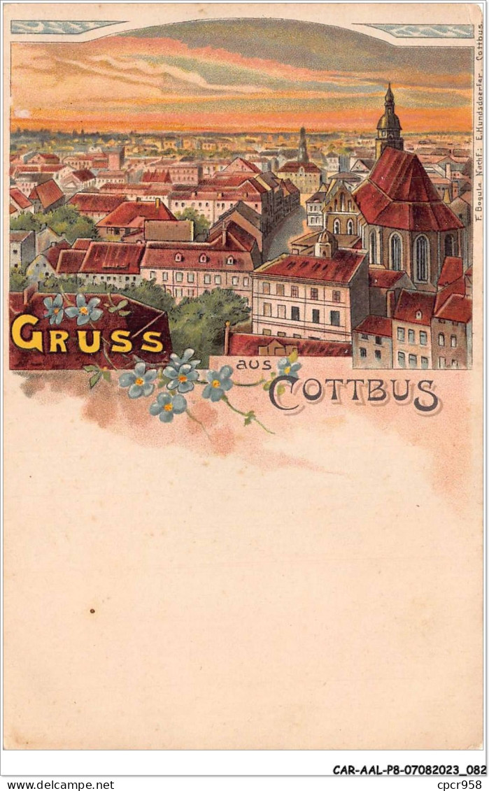 CAR-AALP8-ALLEMAGNE-0701 - Gruss Aus Cottbus  - Cottbus